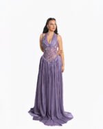Fustan Light Purple Bow Crystal - Image 2