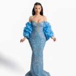 Fustan Blue Crystal