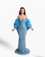 Fustan Blue Crystal