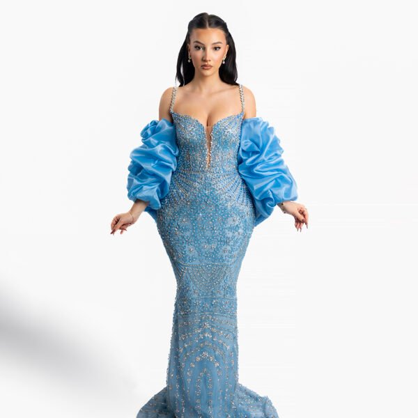 Fustan Blue Crystal