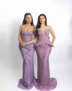 Fustan Light Purple Bow Crystal - Image 3