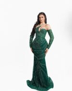 Fustan Emerald Green Crystal - Image 2